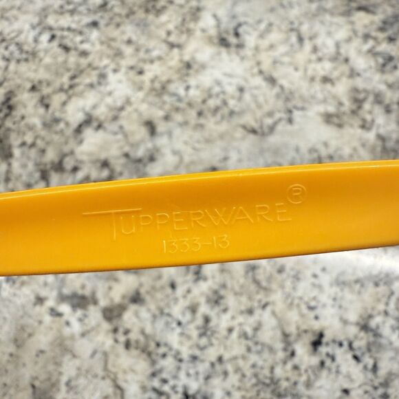 Vintage Tupperware Melon Baller Accessories 1333-8 Orange Cookie Dough Scoop - Picture 2 of 3